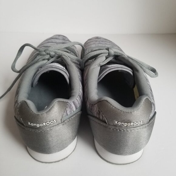 Kangaroos Sneakers Women's Size 8 Athletic Shoes Runners Lace Up US Grey - Picture 8 of 12
